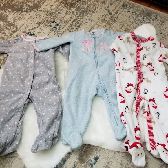 9 month fleece pajamas